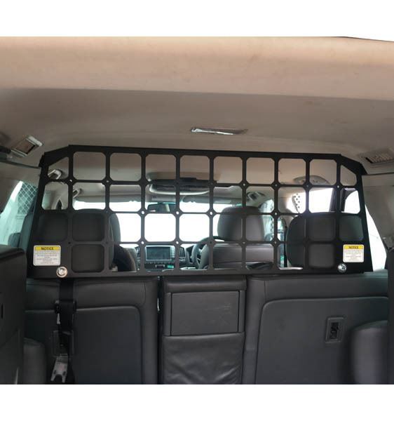 removable cargo barrier prado