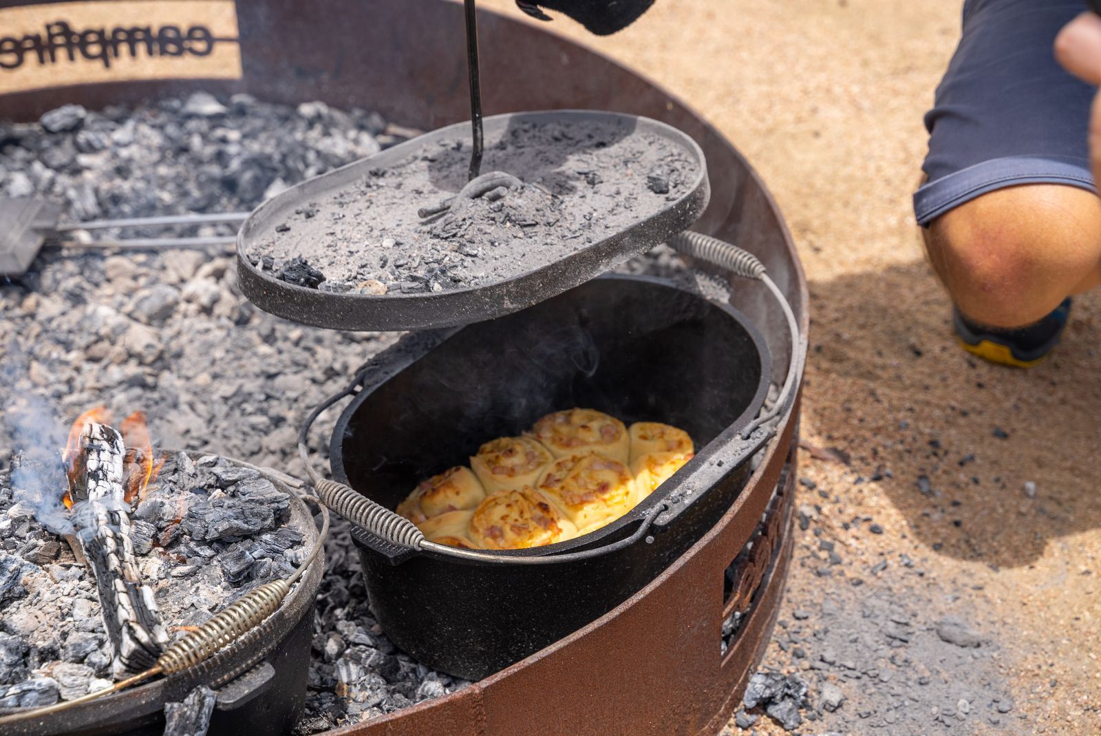 Our Blog Blog Category How to season a camp oven.