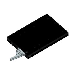 Quick Release Bracket - Heavyduty Black Aluminium