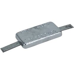 Anode Zinc Block Rectangular With Strap 300mm x 100mm x 50mm