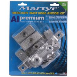 Anode KIt Alloy Outboard Mercury Verado MMP 350hp L6