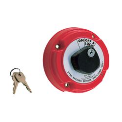 Perko Medium Duty Battery Switch On-Off Lockable 250A