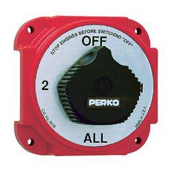 Perko Heavy Duty Battery Switch Selector 4 Position 380A