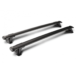 ThruBar 110cm Black Pair (S15YB)