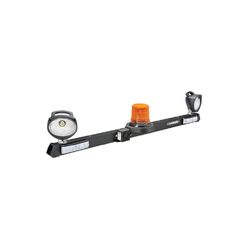 Narva 12/24V Led Low Profile Rotating Strobe Utility Bar, Mini Senator Led Work Lamps - 1.2M