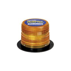 Narva High Output Led Strobe Light (Amber) 4 Selectable Flash Patterns, Flange Base, 12/24V