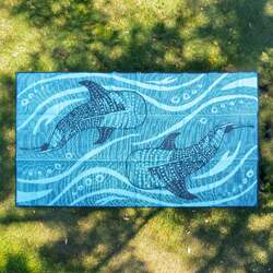 ACM Annex Mat - Whale Shark Light Blue/Dark Blue