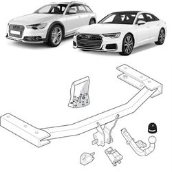 Brink Towbar to suit Audi A6 (05/2004 - 09/2011), Audi A6 (10/2004 - on)