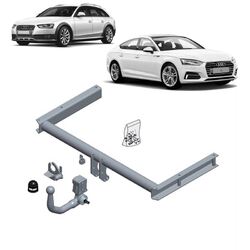 Brink Towbar to suit Audi A5 (01/2010 - on), Audi A4 Allroad (11/2011 - 05/2016), Audi A5 (08/2009 - on), Audi A4 (11/2007 - 12/2015), Audi A4 (11/200