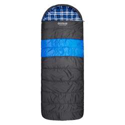 Wildtrak Kalgan Hooded Sleeping Bag 220 X 80Cm -2 To -7C