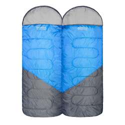 Wildtrak Gascoyne Hooded Twin Sleeping Bags 230 X 70Cm 5 To 10C