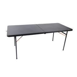 Wildtrak Table 182Cm Bi Fold Black