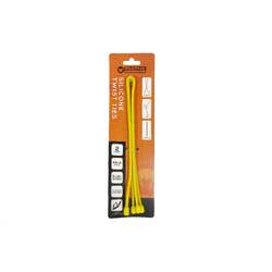 Wildtrak Silicone Reusable Ties 5Mmx45Cm Set Of 2