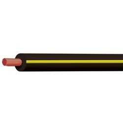 Black/Yellow 3mm Trace Single Core 100M (Spooled Length)