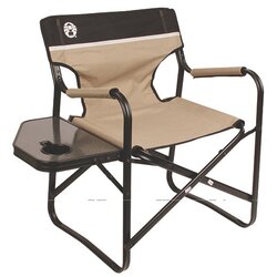 Coleman Chair Flat Fold Director's Steel Deck Chair