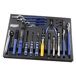 Kincrome Contour 17 Piece Pliers & Wrenches Eva Tray