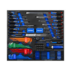 Kincrome Trade Centre 154 Piece Screwdriver & Fastening Eva Tray