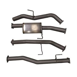 Hulk 4x4 Exhaust Kit To Suit Nissan Navara D23 Dp300 2.3L 2015 Dpf Back 4Wd