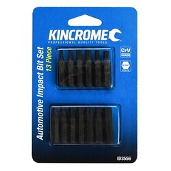 Kincrome Automotive Impact Bit Set 5/16" Drive 13 Piece