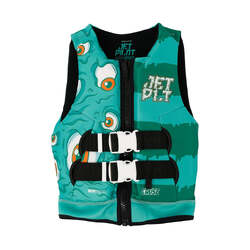 Jetpilot Cause Boys F/E Youth ECO Vests Green