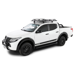 Rhino Rack Pioneer Tradie (1528mm x 1236mm) RLT600 to suit MITSUBISHI Triton Gen5 MQ/MR 4dr Ute Double Cab 15 to 24