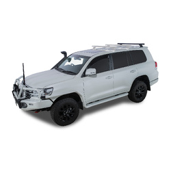 Rhino Rack Heavy Duty RCH Black 1 Bar Roof Rack (Rear) to suit TOYOTA LandCruiser 200 Series 5dr 4WD 07 to 21