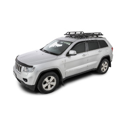 Rhino Rack Pioneer Tradie (1528mm x 1236mm) to suit JEEP Grand Cherokee WK2 5dr 4WD With Metal Roof Rails 11 to 22