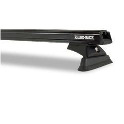 Rhino Rack Heavy Duty RCL Black 1 Bar Roof Rack to suit HOLDEN Colorado 7  4dr SUV With Flush Rails 12 to 16