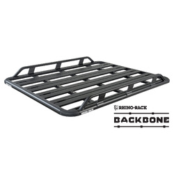 Rhino Rack Pioneer Tradie (1528mm x 1236mm) to suit HOLDEN Colorado  4dr Ute Crew Cab (With Roof Rails) 15 to 20