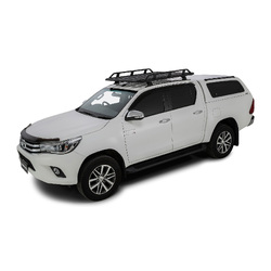 Rhino Rack Pioneer Tradie (1528mm x 1236mm) to suit TOYOTA Hilux Gen 8 4dr Ute Double Cab 15 to 