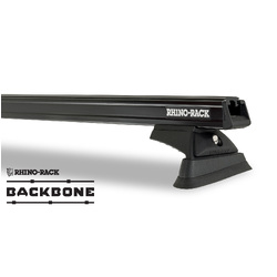 Rhino Rack Heavy Duty RCL Black 3 Bar Rhino-Rack Backbone Roof Rack to suit JEEP Wrangler JL 4dr 4WD Hard Top 19 to 