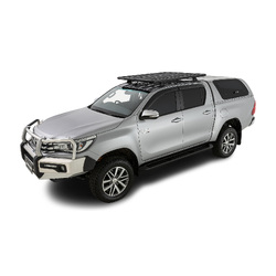 Rhino Rack Pioneer Platform (1528mm x 1236mm) with RCH Legs to suit TOYOTA Hilux Gen 8 4dr Ute Double Cab 15 to 