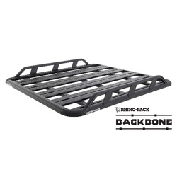 Rhino Rack Pioneer Tradie (1328mm x 1236mm) with Backbone to suit TOYOTA Rav4 Gen 5, XA50 5dr SUV With Flush Rails 19 to 