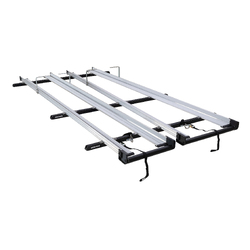 Rhino Rack CSL Double 3.0m Ladder Rack System to suit TOYOTA Hiace Gen 5 2dr Van LWB 05 to 19