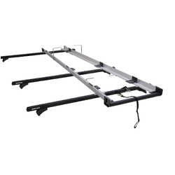 Rhino Rack Multislide 2.6m Ladder Rack with 680mm Roller to suit TOYOTA Hiace Gen 5 2dr Van LWB 05 to 19