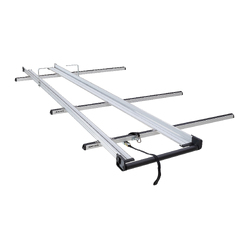 Rhino Rack CSL 2.6m Ladder Rack with 680mm Roller to suit TOYOTA Hiace Gen 5 2dr Van LWB 05 to 19