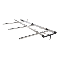 Rhino Rack Multislide 2.6m Ladder Rack with 680mm Roller to suit HYUNDAI iLoad  2dr Van 08 to 21