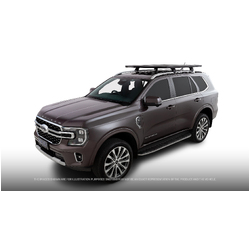 Rhino Rack Pioneer 6 Platform (1500mm x 1240mm) with RX200 legs to suit FORD Everest U704 5dr SUV With Raised Rail 22 to 