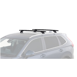 Rhino Rack Vortex RCL Black 2 Bar Roof Rack to suit HONDA CR-V 5th Gen 5dr SUV With Flush Rails 17 to 23