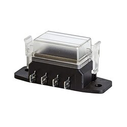 KT Accessories Fuse Block, 8 Way, Single Power Pole