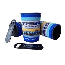 MSA Stubbie Cooler & Bottle Opener