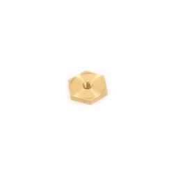 Rhino-Rack  M6 X 20.57mm Brass Hex Spigot Nut (8 Pack) 