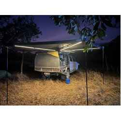 Outback Tourer 270 Awning With Lights - Drivers Side