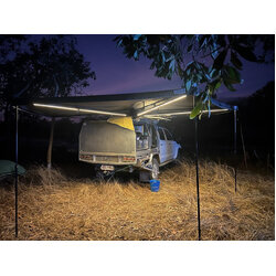 Outback Tourer 270 Awning With Lights - Passanger Side