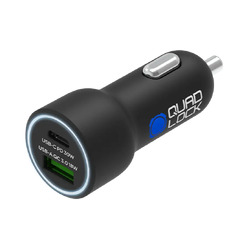 Quad Lock 360 Accessory - Dual USB 12V Car Charger