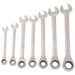 Supatool Combination Gear Spanner Set 7 Piece