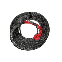 Winch Rope Polyurethane Coated 10mm x 30m Grey (Each) - SUP-SWR10-30BK