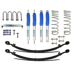 Superior Nitro Gas Twin Tube 2 Inch (50mm) Lift Kit Suitable For Toyota LandCruiser 78/79 Series V8 (Kit)