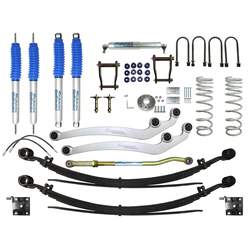 Superior Nitro Gas Twin Tube 4 Inch (100mm) Lift Kit Suitable For Toyota LandCruiser 76 Series Pre 07/2016 (Kit)
