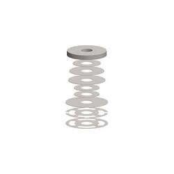 Superior Shock Absorber Shim Stack (90-130 Compression Pack) (Pack)